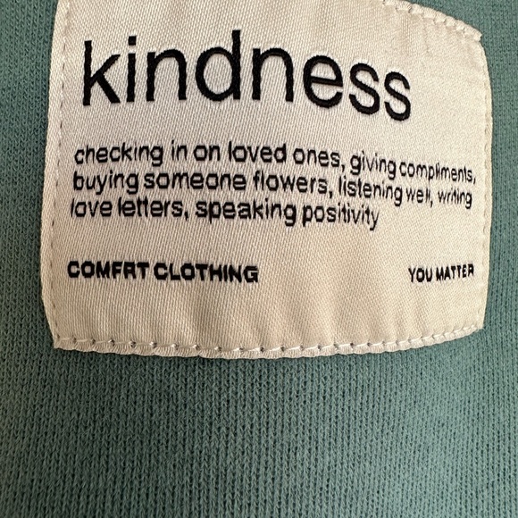 COMFRT “You Matter” Bundle in Jade!!! Hoodie & Straight Leg Sweatpants in XL - Picture 10 of 16